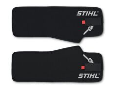 Osłona nóg STIHL HS 2 w 1 podczas pracy nożycami do żywopłotu 65 cm czarna 0000-885-2200