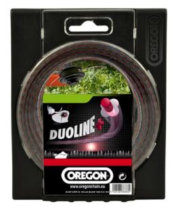 Żyłka tnąca 2,4mm x 90m OREGON Duoline Plus - cichobieżna