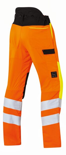 Spodnie do pracy pilarką STIHL Protect MS SZ XL pomarańczowy 0088-399-0106