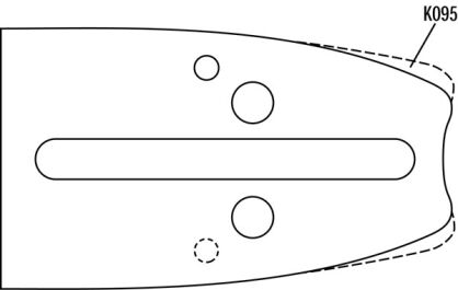 Prowadnica Oregon Single Rivet 180SDEA318 18" 3/8" 1,3mm